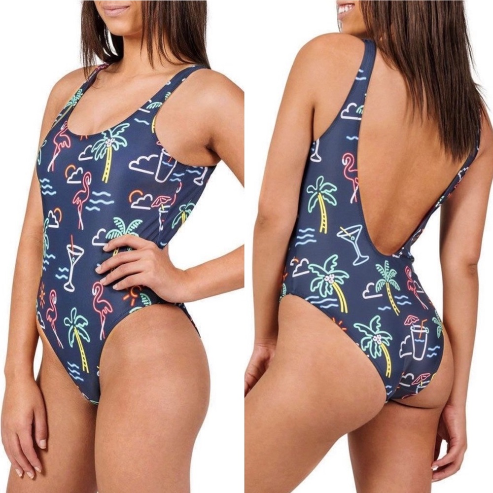 Chubbies The Electric Avenue One Piece Swimsuit